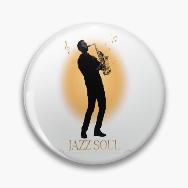 Item preview, Jazz Soul – Saxophonist Silhouette Sunset Design designed and sold by Midnight Veil Designs.