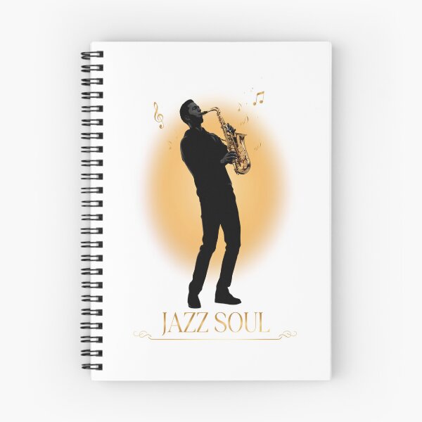 Item preview, Jazz Soul – Saxophonist Silhouette Sunset Design designed and sold by Midnight Veil Designs.