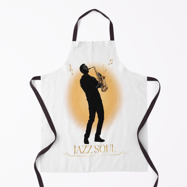 Item preview, Jazz Soul – Saxophonist Silhouette Sunset Design designed and sold by Midnight Veil Designs.