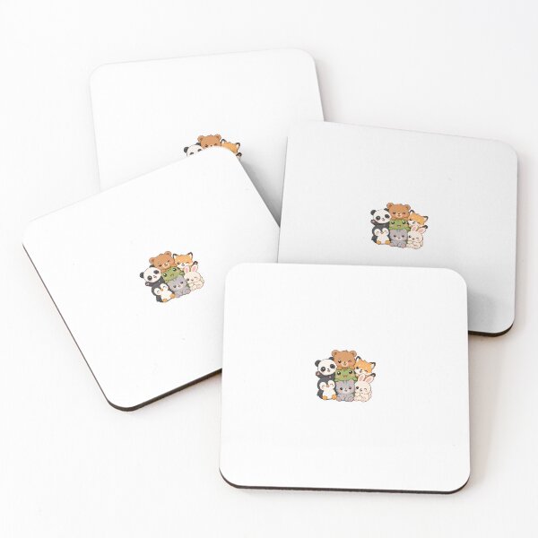 Item preview, Cute Kawaii Animal Friends Sticker | Adorable Animal Collection Die-Cut Sticker | Cute Gift designed and sold by  PixelPop Studio.