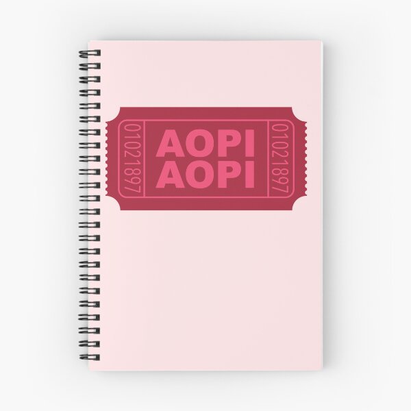 Item preview, Alpha Omicron Pi Ticket designed and sold by reaganlangston.