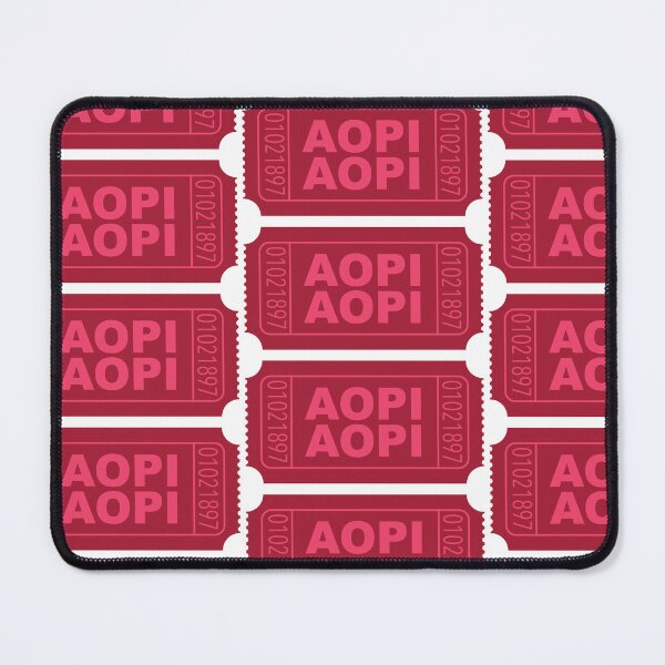 Item preview, Alpha Omicron Pi Ticket designed and sold by reaganlangston.