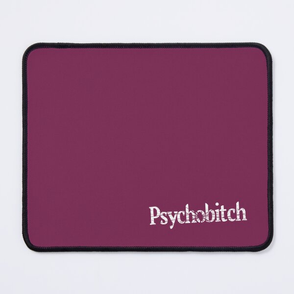 Item preview, Psychobitch - Tilted Smashed Distressed Effect - White designed and sold by unrealindeed.