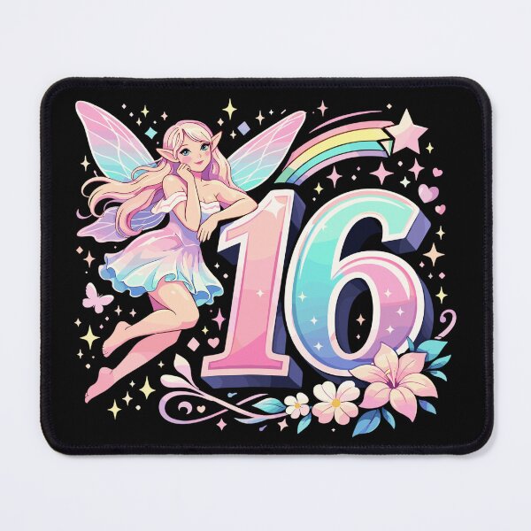 Item preview, 16th Birthday Elf – Pastel Graphic Design designed and sold by Pineapple-Tree.