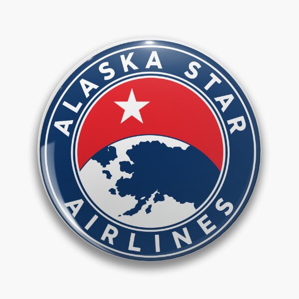 Item preview, Alaska Star Airlines Retro Aviation Logo designed and sold by RetroAviation.