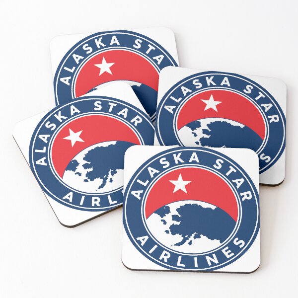 Item preview, Alaska Star Airlines Retro Aviation Logo designed and sold by RetroAviation.