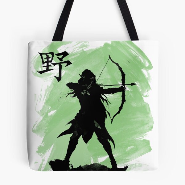 Item preview, Elf Archer | Fantasy Sumi-e Silhouette designed and sold by AnmForge.
