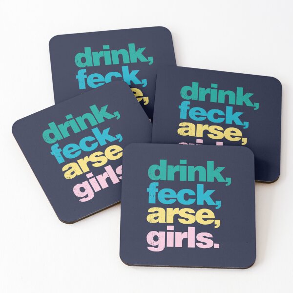 Item preview, Drink, Feck, Arse, Girls. Father Jack Hackett - Multicolor designed and sold by unrealindeed.