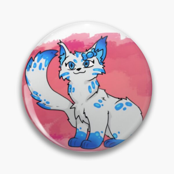 Item preview, Fluffy White Winter Cat designed and sold by Zoedoesarts.