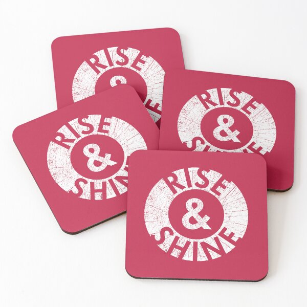 Item preview, Rise & Shine - Circular Distressed Effect Red designed and sold by unrealindeed.