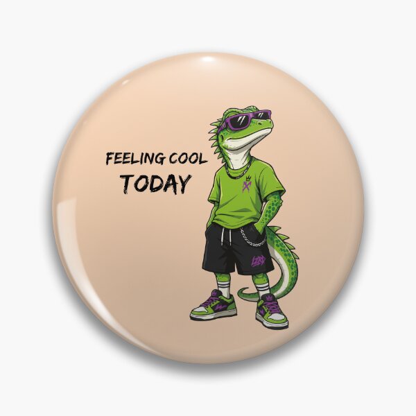 Item preview, Urban Streetwear Lizard Mascot Feeling Cool Today  designed and sold by AbderraimArt.