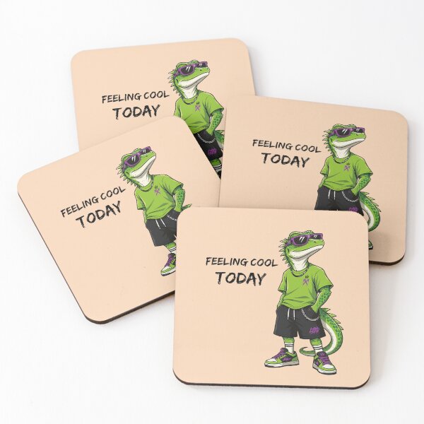 Item preview, Urban Streetwear Lizard Mascot Feeling Cool Today  designed and sold by AbderraimArt.