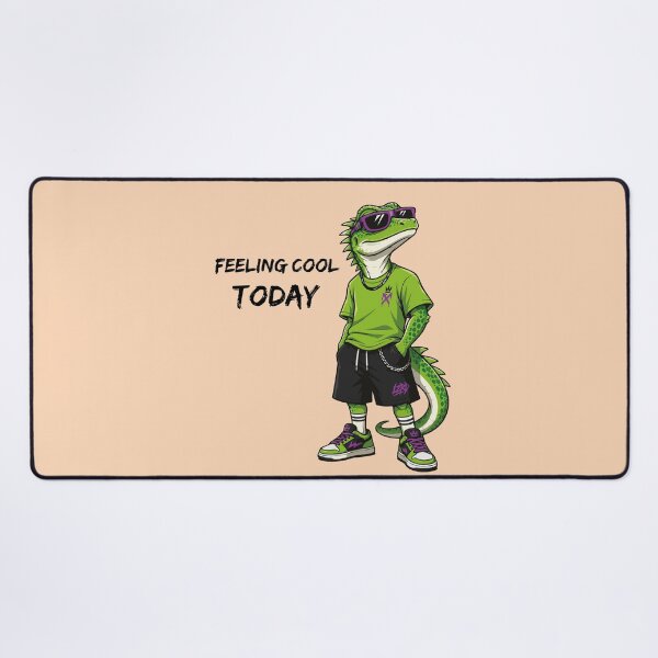 Item preview, Urban Streetwear Lizard Mascot Feeling Cool Today  designed and sold by AbderraimArt.