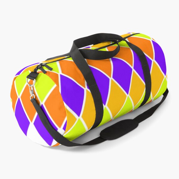 Item preview, Halloween colors diamond pattern designed and sold by Artistkhg.