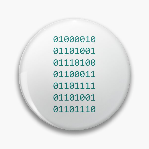 Item preview, Bitcoin in Binary Code 010 designed and sold by unrealindeed.