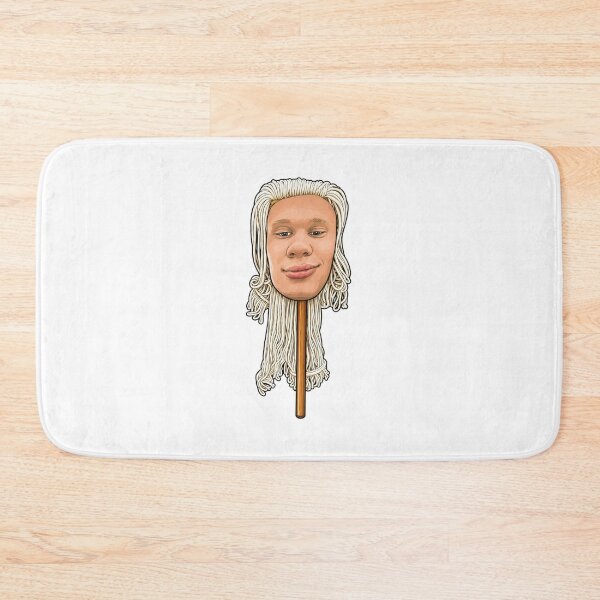 Item preview, Escoba de fregona Erling Haaland designed and sold by MoodleDoon.