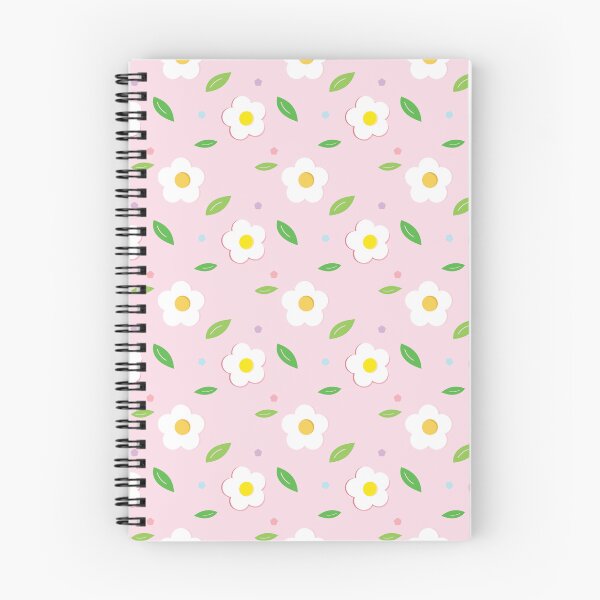 Item preview, Minimal White Flower pattern  designed and sold by FTYCuteDesign.