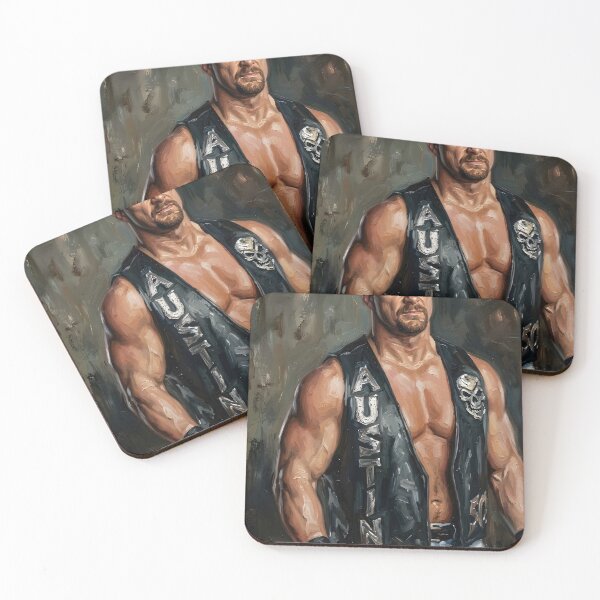 Item preview, Stone Cold Steve Austin Oil Painting designed and sold by maretsad.