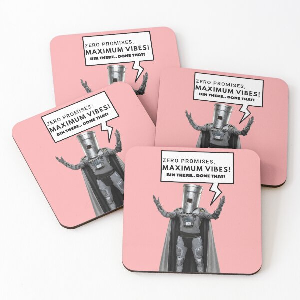 Item preview, Zero Promises, Maximum Vibes – Funny Count Binface designed and sold by Palette & Hue.