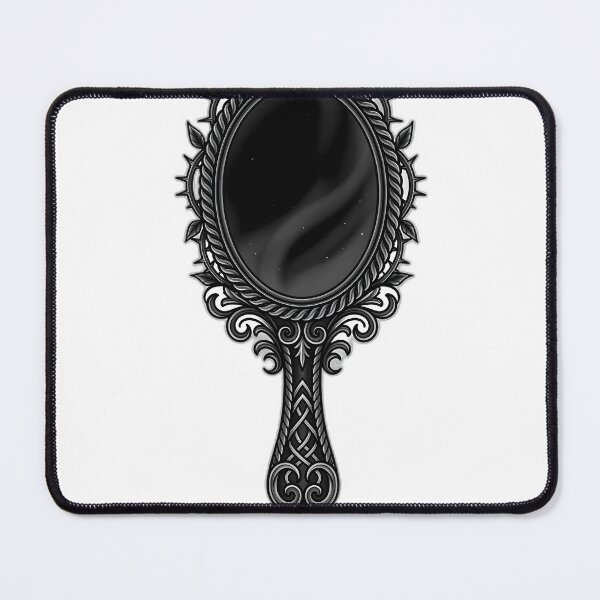 Item preview, Gothic Hand Mirror Tattoo Flash designed and sold by IllumeInk.