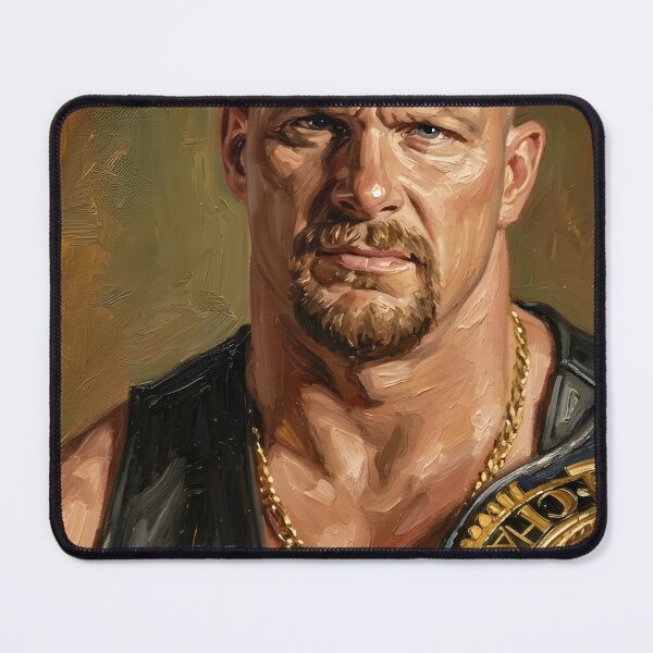 Item preview, Stone Cold Steve Austin Oil Painting designed and sold by maretsad.