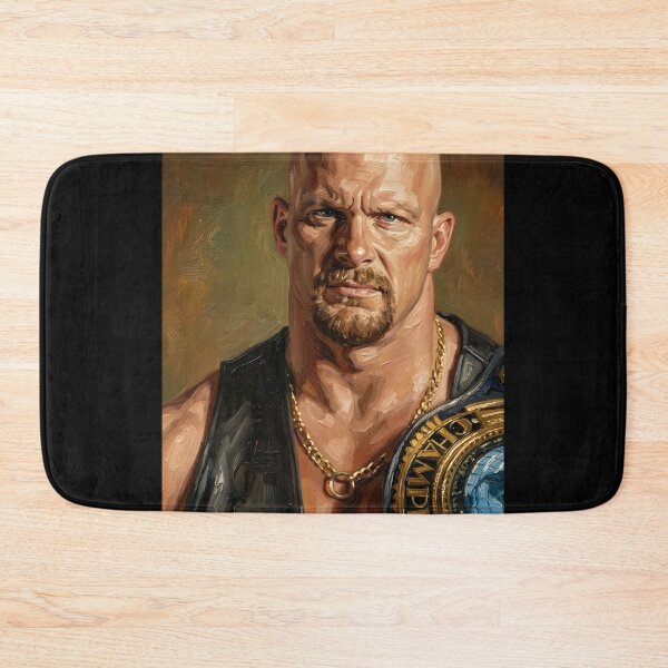 Item preview, Stone Cold Steve Austin Oil Painting designed and sold by maretsad.