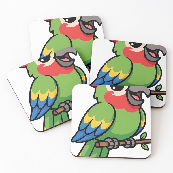 Item preview, Talking Parrot Emoji Icon designed and sold by pumsquare.