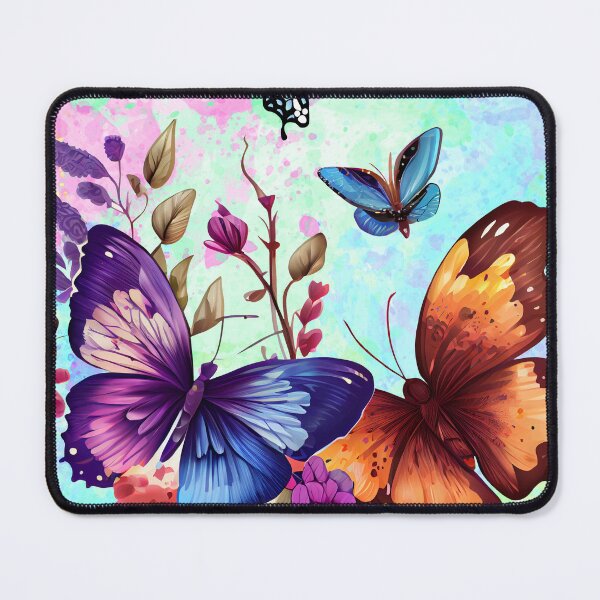 Item preview, Spring Butterfly Wildflower Meadow designed and sold by Black Signal.