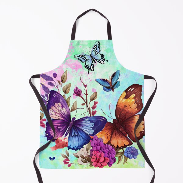 Item preview, Spring Butterfly Wildflower Meadow designed and sold by Black Signal.