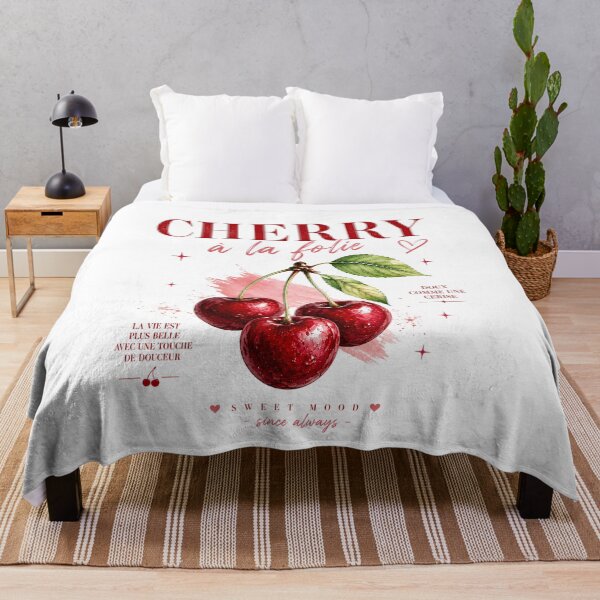 Aperçu de l'œuvre Cerise à la folie amateur de fruits français créée et vendue par Sixtinebzh.