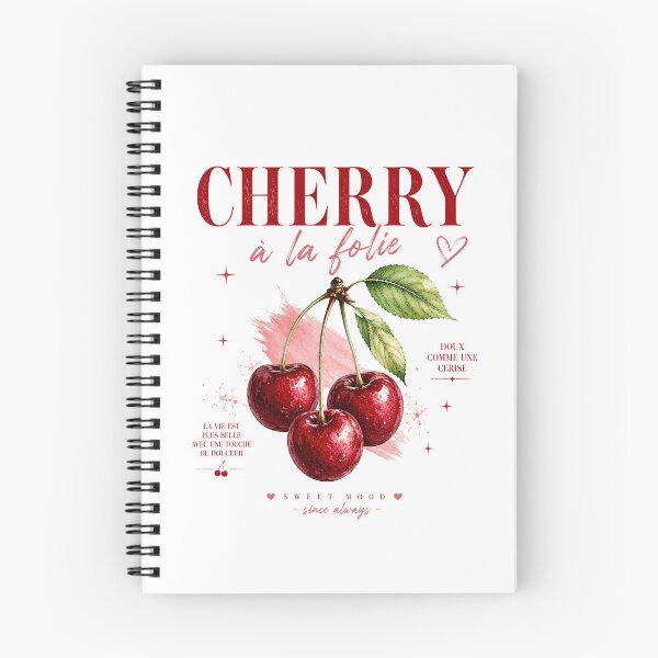 Item preview, Cherry à la folie french fruit lover designed and sold by Sixtinebzh.