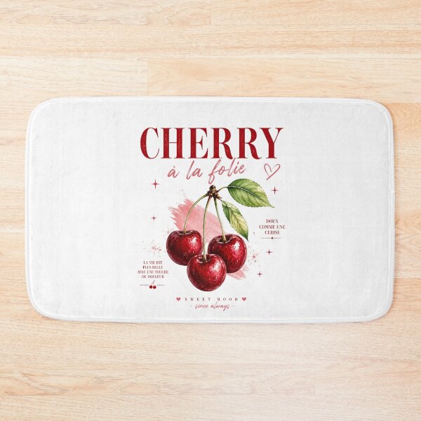 Item preview, Cherry à la folie french fruit lover designed and sold by Sixtinebzh.