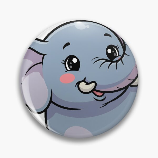 Item preview, Loving Elephant Emoji Icon designed and sold by pumsquare.