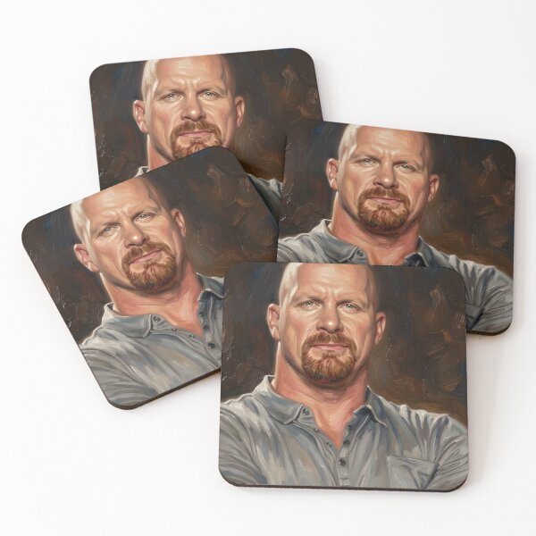 Item preview, Stone Cold Steve Austin Oil Painting designed and sold by maretsad.