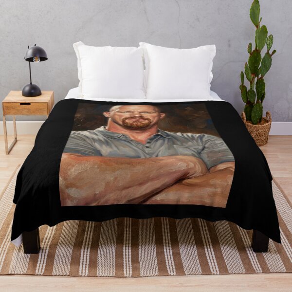 Item preview, Stone Cold Steve Austin Oil Painting designed and sold by maretsad.