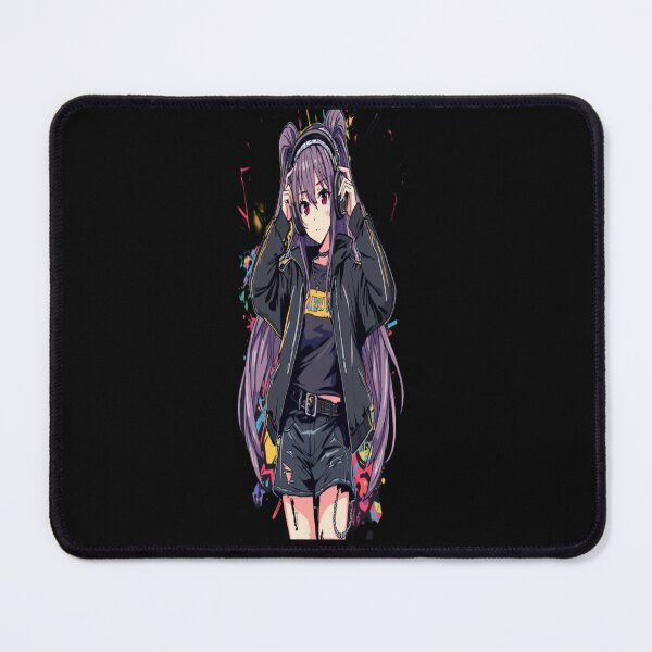 Item preview, Neon Beat Anime Girl designed and sold by Funky Fable studio.