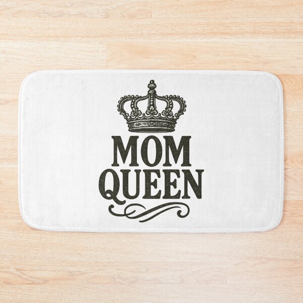 Item preview, Mom Queen – Vintage Crown Statement Design designed and sold by Pineapple-Tree.