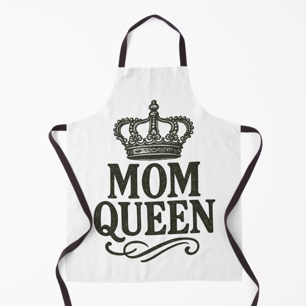 Item preview, Mom Queen – Vintage Crown Statement Design designed and sold by Pineapple-Tree.