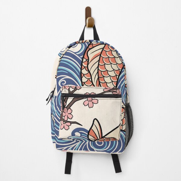 Item preview, Japanese Koi Fish Cherry Blossom Art designed and sold by EliasMan.