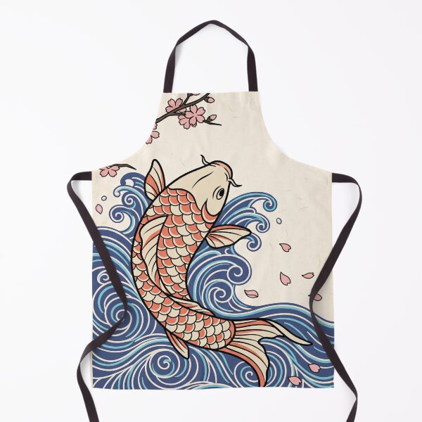 Item preview, Japanese Koi Fish Cherry Blossom Art designed and sold by EliasMan.