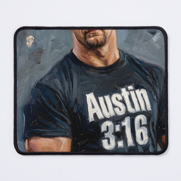 Item preview, Stone Cold Steve Austin Oil Painting designed and sold by maretsad.