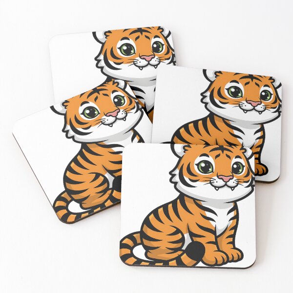Item preview, Sitting Tiger Emoji Icon designed and sold by pumsquare.