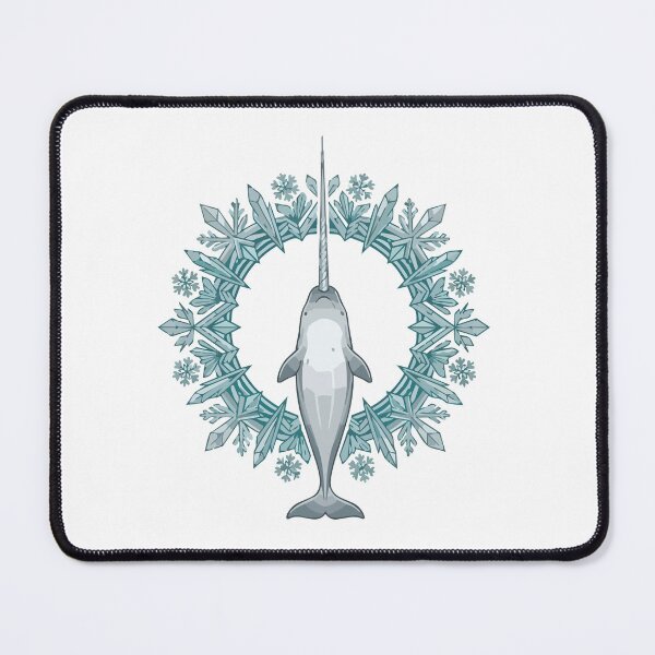 Item preview, Geometric Narwhal Ice Hole Arctic Minimalist Art designed and sold by Arc2020.