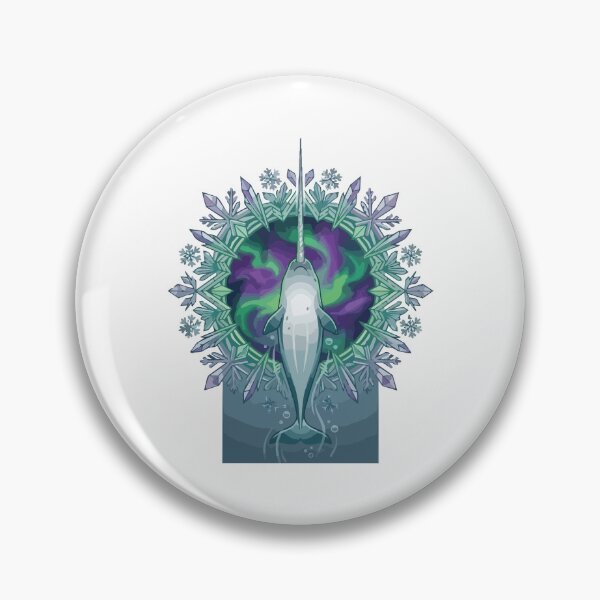 Item preview, Cosmic Aurora Narwhal Arctic Ice Hole designed and sold by Arc2020.