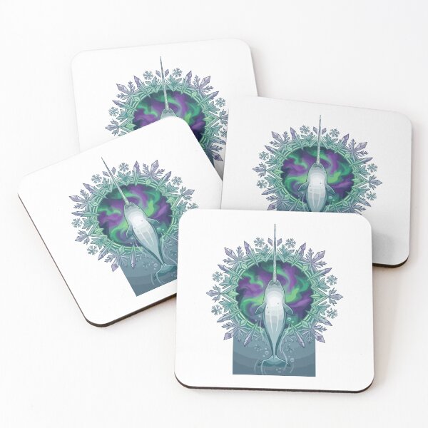 Item preview, Cosmic Aurora Narwhal Arctic Ice Hole designed and sold by Arc2020.
