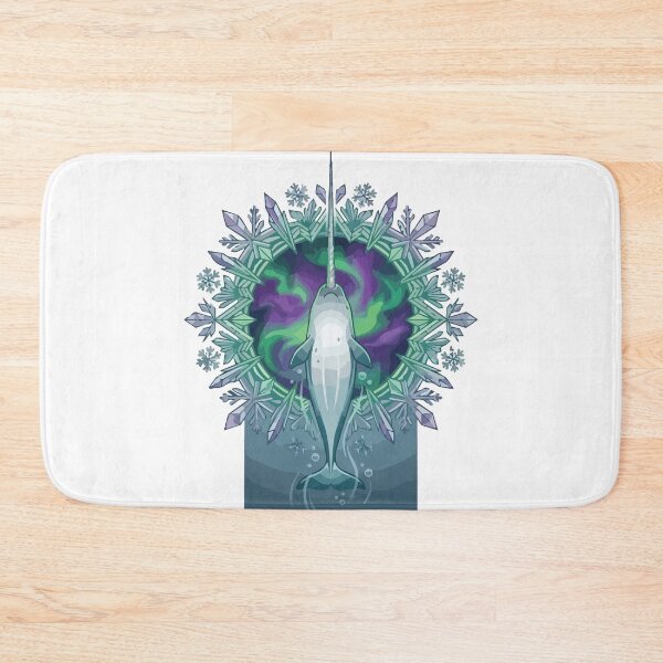 Item preview, Cosmic Aurora Narwhal Arctic Ice Hole designed and sold by Arc2020.