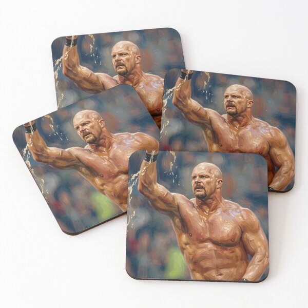 Item preview, Stone Cold Steve Austin Oil Painting designed and sold by maretsad.