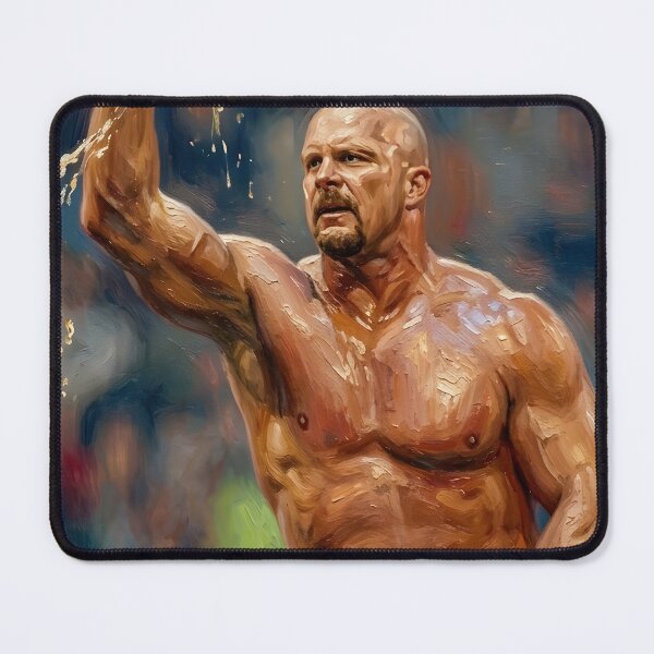 Item preview, Stone Cold Steve Austin Oil Painting designed and sold by maretsad.
