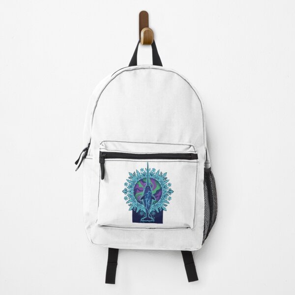 Item preview, Glowing Narwhal Deep Ocean Frost Circle designed and sold by Arc2020.