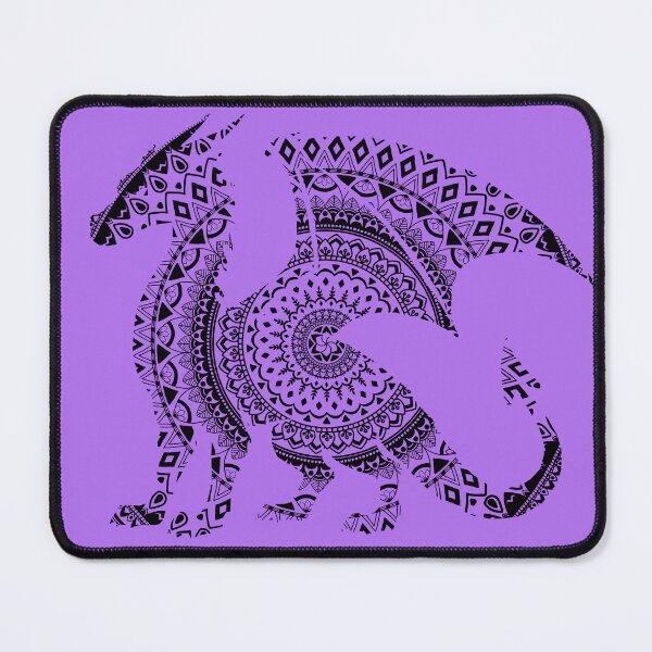 Item preview, Dragon shaped Mandala designed and sold by MidnightDr3am.